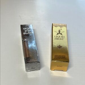 Liquid Frost Gold Highlighter and Liquid Star Shadow by Jeffree Star